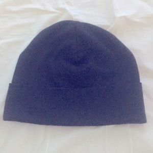 Black beanie cap